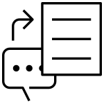 Speech To Text SVG Icon